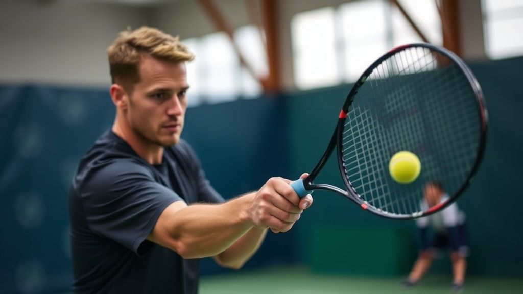 Professional Grip Methods Improve Serving Precision and Power for Tournament Players